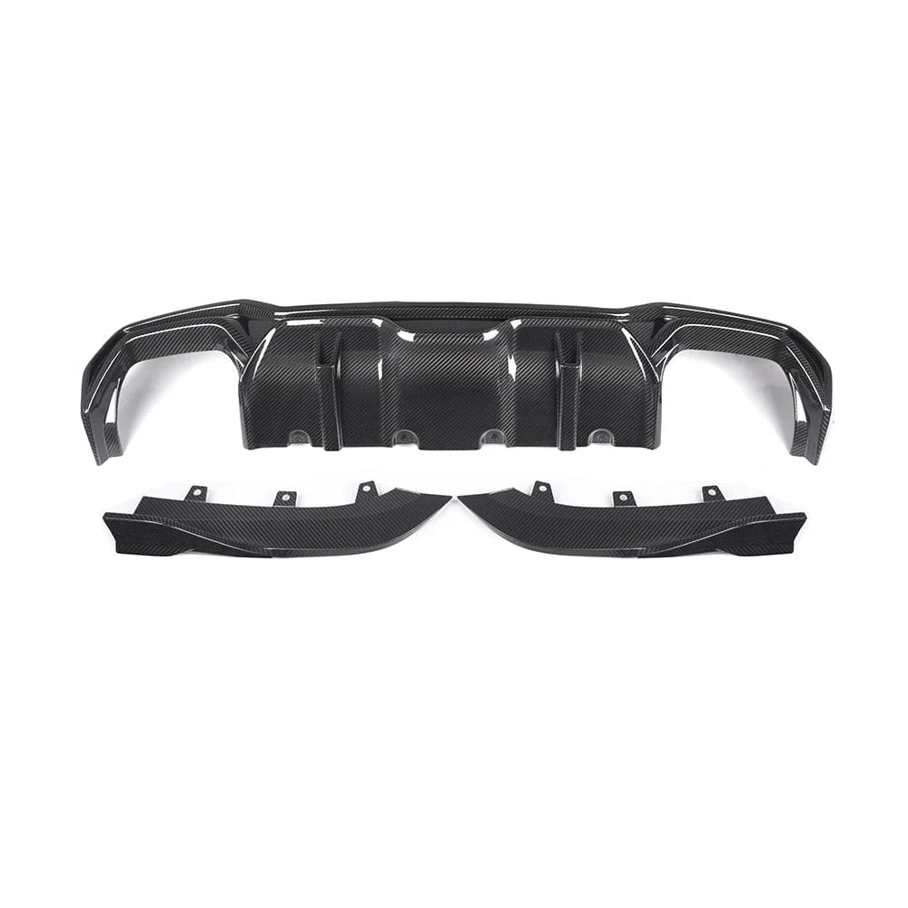 BMW 4 Series (G22/G23) SOOQOO Carbon Fibre Rear Diffuser - SOOQOO Rear Diffuser