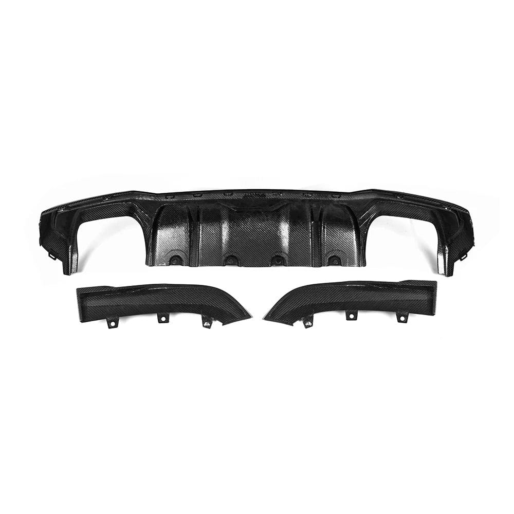 BMW 4 Series (G22/G23) SOOQOO Carbon Fibre Rear Diffuser - SOOQOO Rear Diffuser