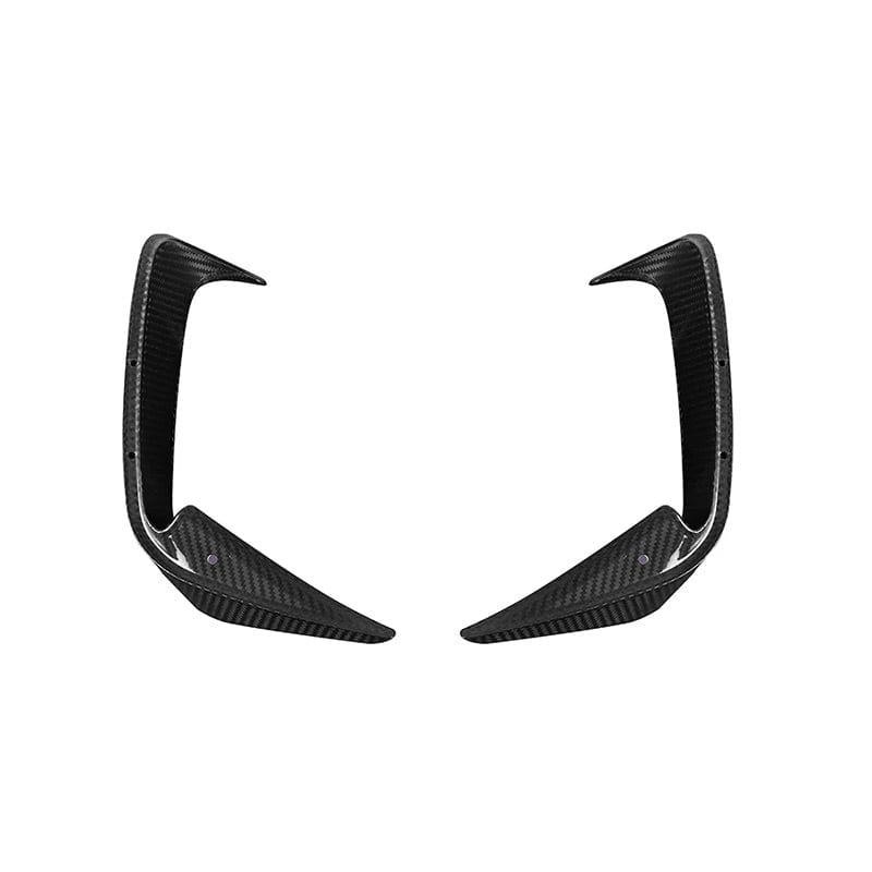 BMW 4 Series (G22/G23) SOOQOO Carbon Fibre Rear Vent Trim Surrounds - SOOQOO Rear Canards
