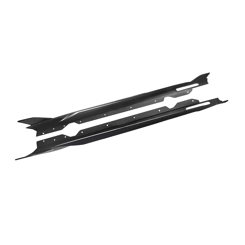 BMW 4 Series (G22/G23) SOOQOO Carbon Fibre Side Skirts - SOOQOO Side Skirts