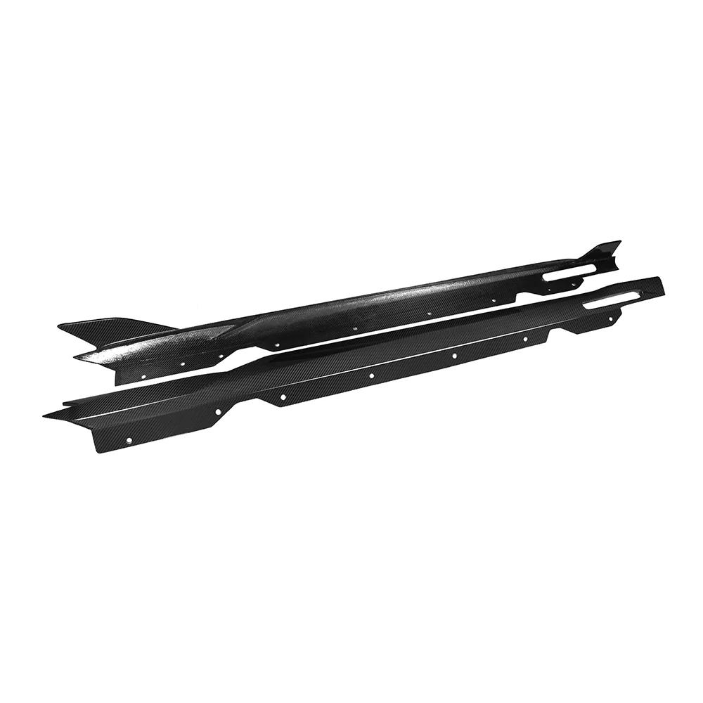 BMW 4 Series (G22/G23) SOOQOO Carbon Fibre Side Skirts - SOOQOO Side Skirts