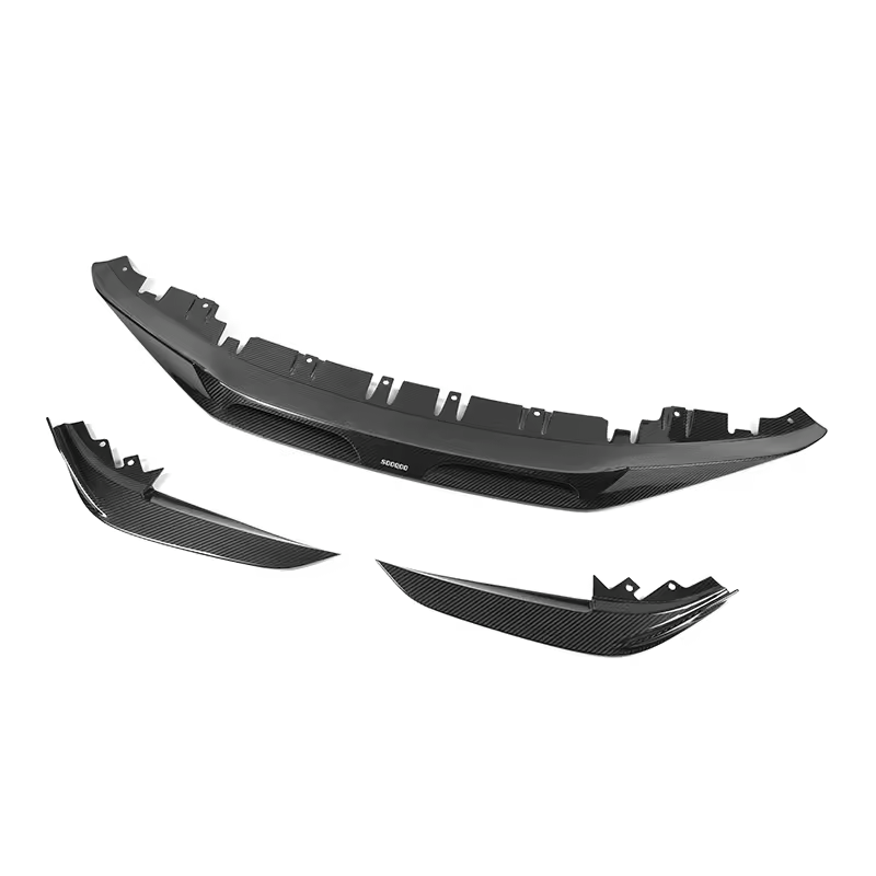 BMW 4 Series (G26) SOOQOO Carbon Fibre Front Lip Spoiler - SOOQOO Front Lip