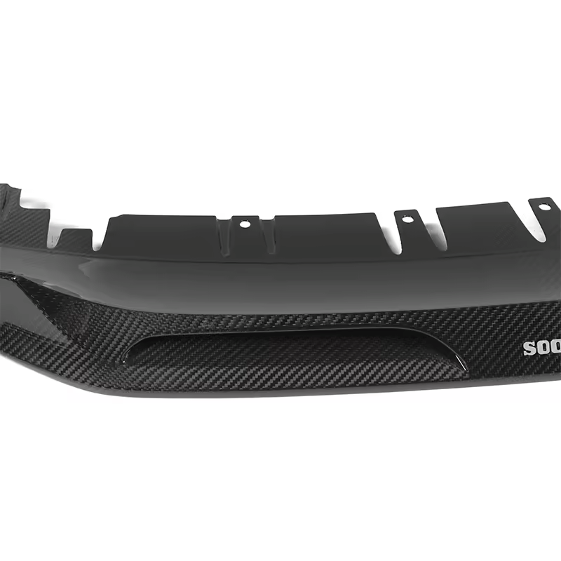 BMW 4 Series (G26) SOOQOO Carbon Fibre Front Lip Spoiler - SOOQOO Front Lip
