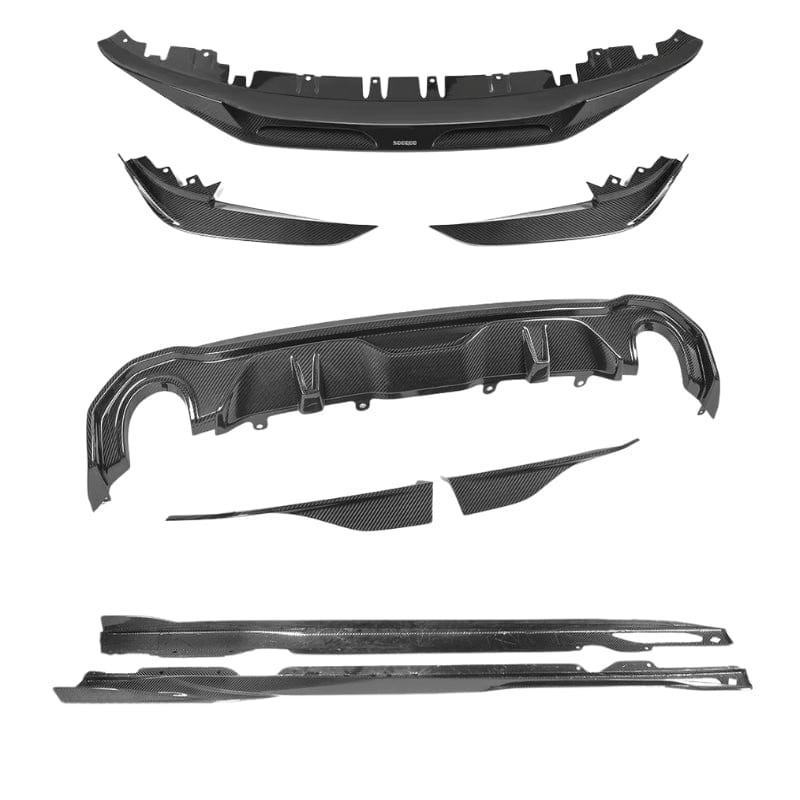 BMW 4 Series (G26) SOOQOO Carbon Fibre Full Styling Kit - SOOQOO Full Styling Kit