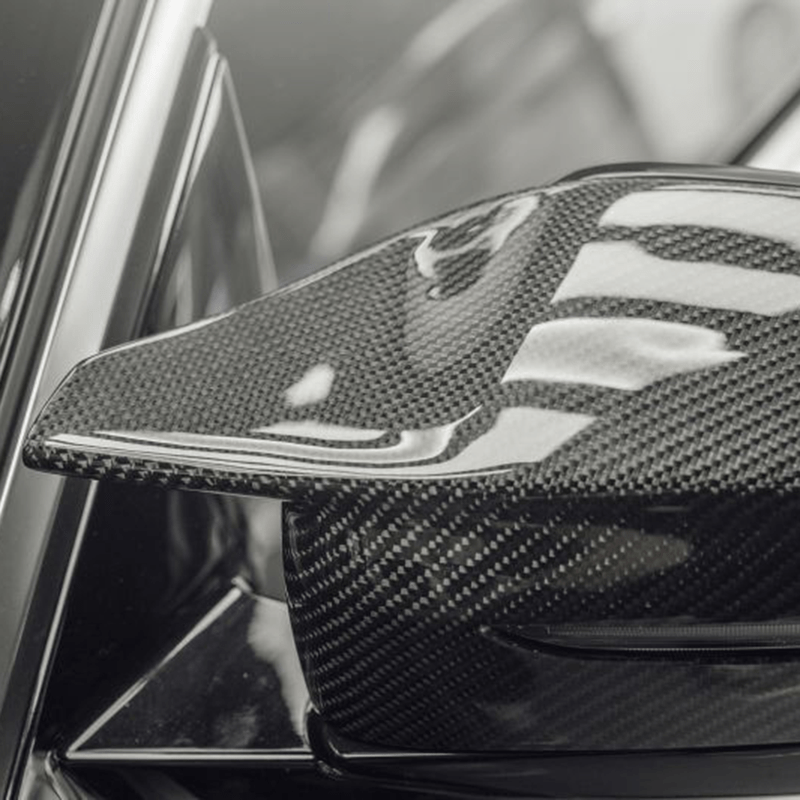 BMW 4 Series/I4 (G22/G23/G26) M Performance Style Carbon Fiber Mirror Covers - Twenty Two Tuning Mirror Covers