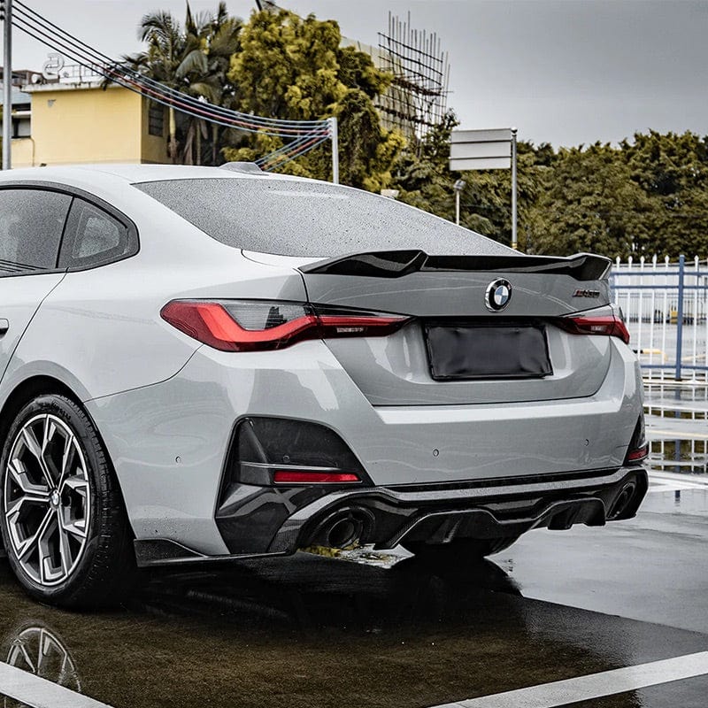 BMW 4 Series/I4 M50 (G26) M Performance Style Carbon Fiber Rear Spoiler - Twenty Two Tuning Rear Spoiler