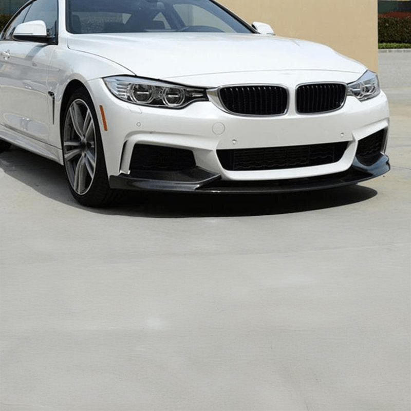 BMW 4 Series M Performance Style Gloss Black Front Lip (F32/F33/F36) - Twenty Two Tuning Front Lip