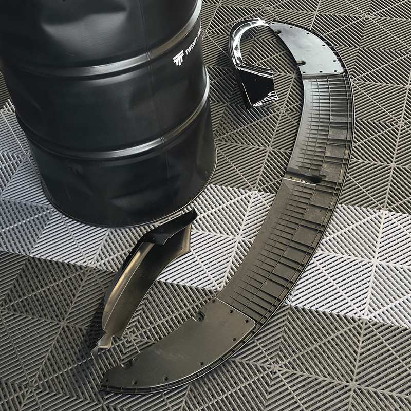 BMW 4 Series M Performance Style Gloss Black Front Lip (F32/F33/F36) - Twenty Two Tuning Front Lip