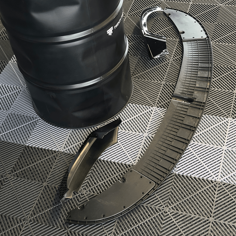 BMW 4 Series M Performance Style Gloss Black Front Lip (F32/F33/F36) - Twenty Two Tuning Front Lip