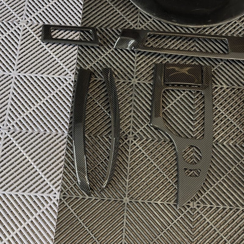 BMW 5 Series (E60) OEM+ Carbon Fibre Interior Trim Set (LHD) - Twenty Two Tuning Interior Parts & Accessories