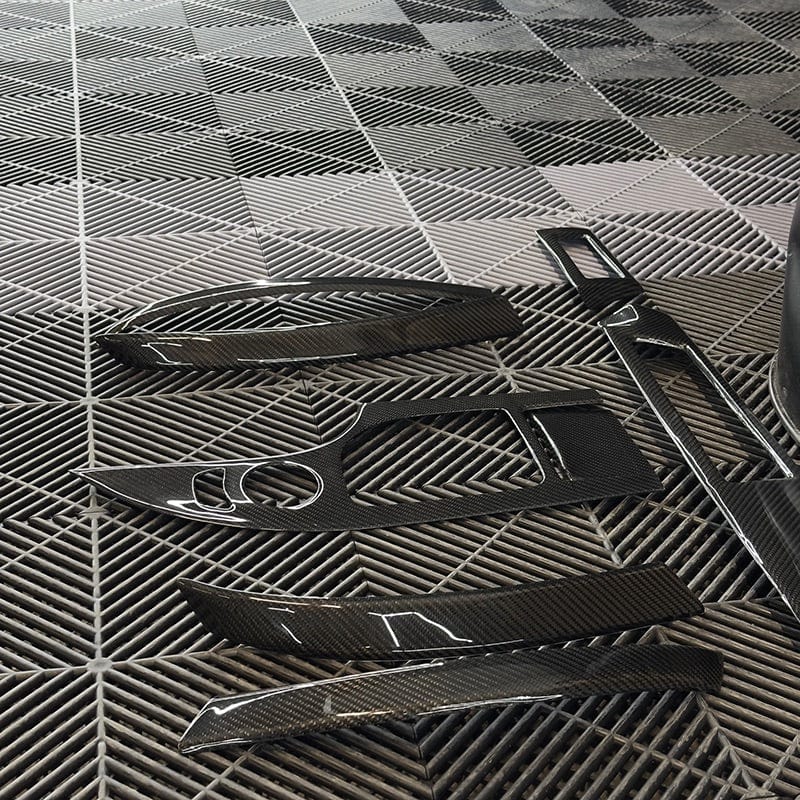 BMW 5 Series (E60) OEM+ Carbon Fibre Interior Trim Set (LHD) - Twenty Two Tuning Interior Parts & Accessories