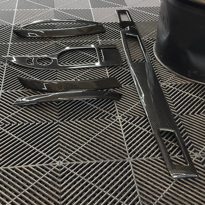 BMW 5 Series (E60) OEM+ Carbon Fibre Interior Trim Set (LHD) - Twenty Two Tuning Interior Parts & Accessories