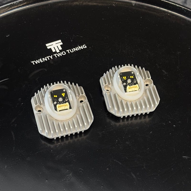 BMW 5 Series (G30/G31) CSL Yellow DRL Headlight Module Replacements - EXL Design DRLs