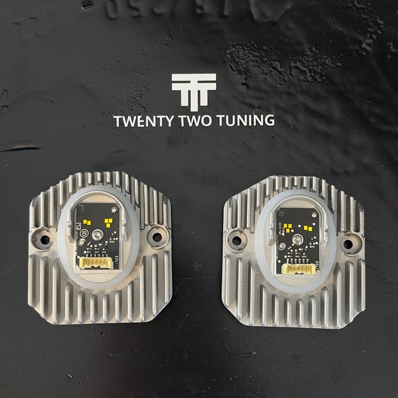 BMW 5 Series (G30/G31) CSL Yellow DRL Headlight Module Replacements - EXL Design DRLs