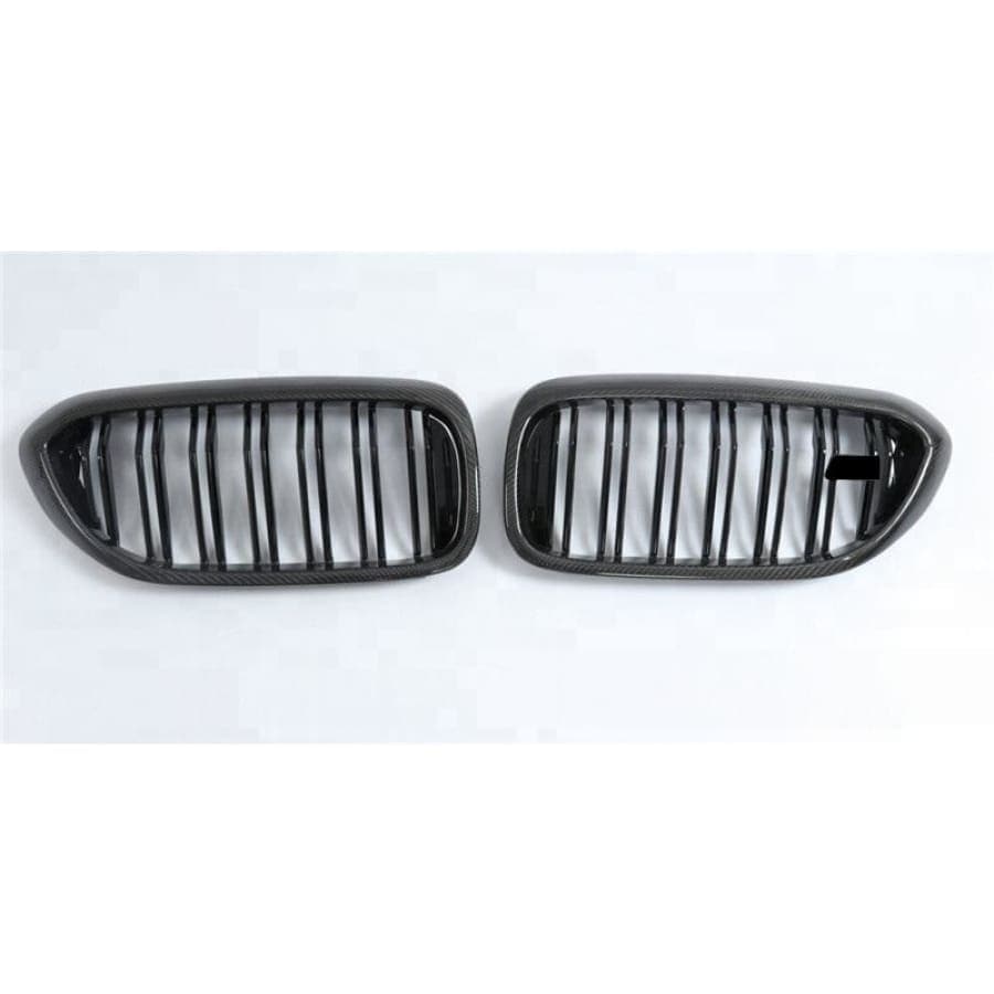 BMW 5 Series (G30/G31) M Style Carbon Fibre Front Grilles - Twenty Two Tuning Front Grille