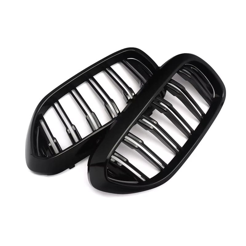 BMW 5 Series (G30/G31) M5 Style Gloss Black Front Grilles - Twenty Two Tuning Front Grille