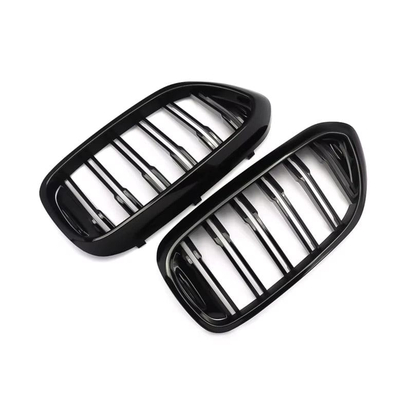 BMW 5 Series (G30/G31) M5 Style Gloss Black Front Grilles - Twenty Two Tuning Front Grille