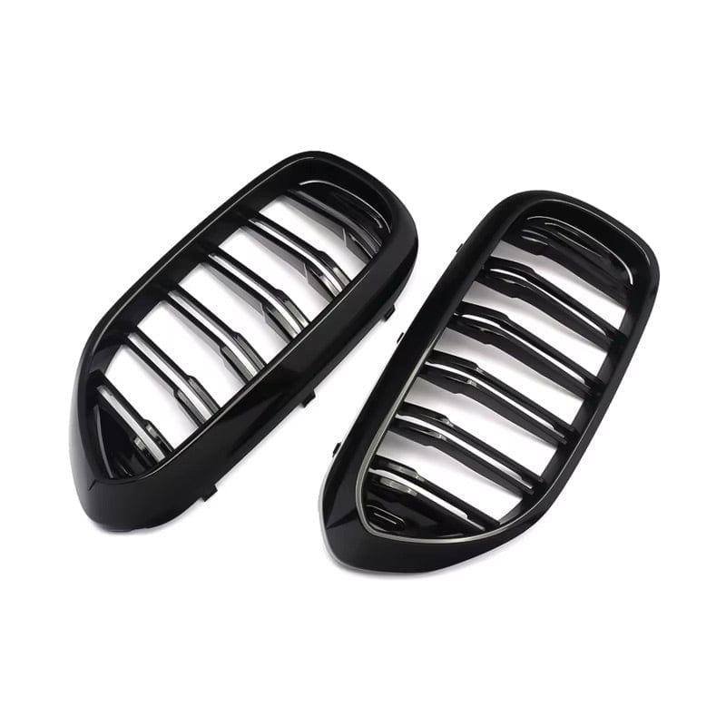 BMW 5 Series (G30/G31) M5 Style Gloss Black Front Grilles - Twenty Two Tuning Front Grille