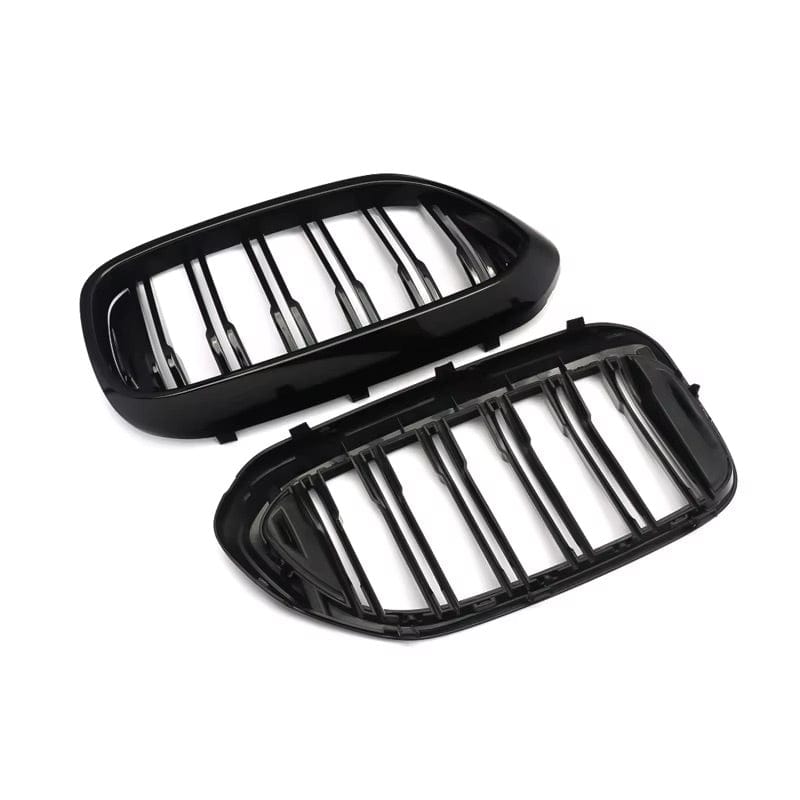 BMW 5 Series (G30/G31) M5 Style Gloss Black Front Grilles - Twenty Two Tuning Front Grille