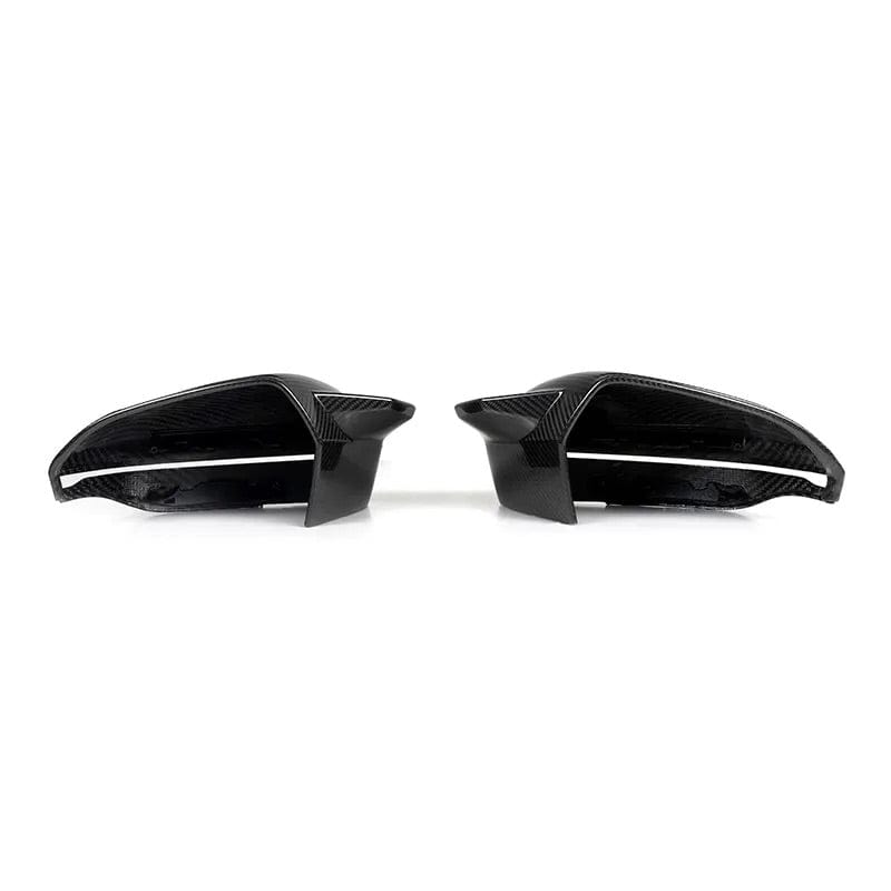 Tampas de espelhos em fibra de carbono V1 — Compatíveis com o BMW M5 (G90/G99)