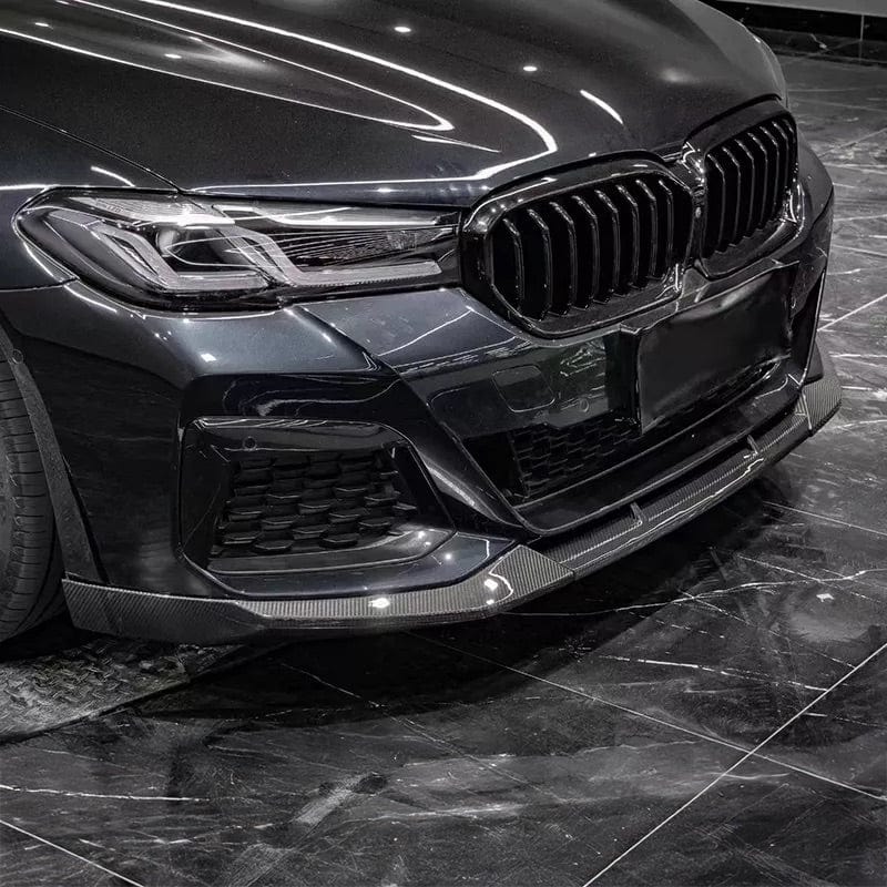 Carbon Fiber Front Lip Splitter for BMW 5 Series G30 G31 2020-2023