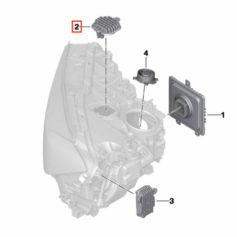 BMW 7 Series (G11/G12) DTM/CSL Yellow DRL Headlight Kit - EXL Design DRLs