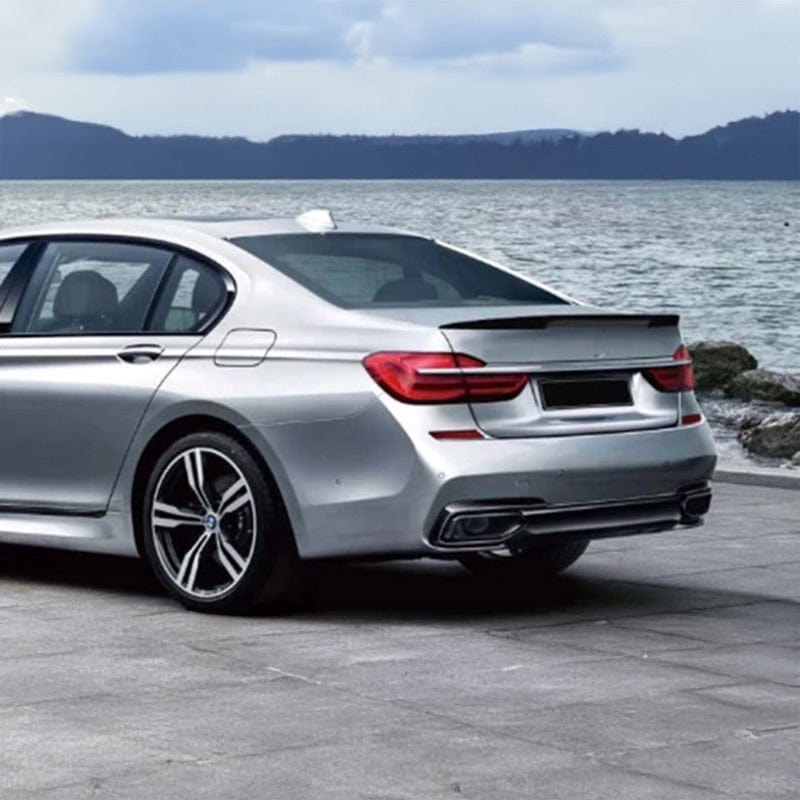 BMW 7 Series (G11/G12) M Performance Style Carbon Fiber Rear Spoiler - Twenty Two Tuning Rear Spoiler