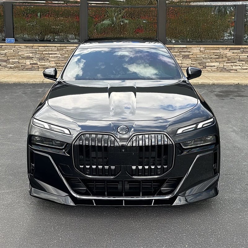 BMW 7 Series (G70) Renegade Design Style Gloss Black Full Body Kit - Twenty Two Tuning Full Styling Kit