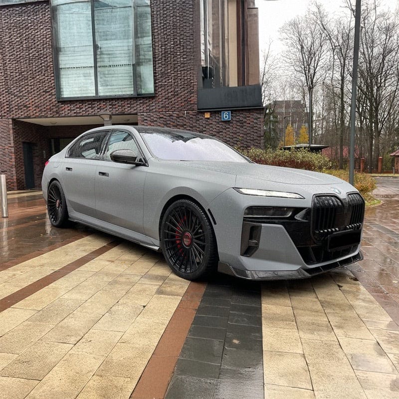 BMW 7 Series (G70) Renegade Design Style Gloss Black Full Body Kit - Twenty Two Tuning Full Styling Kit