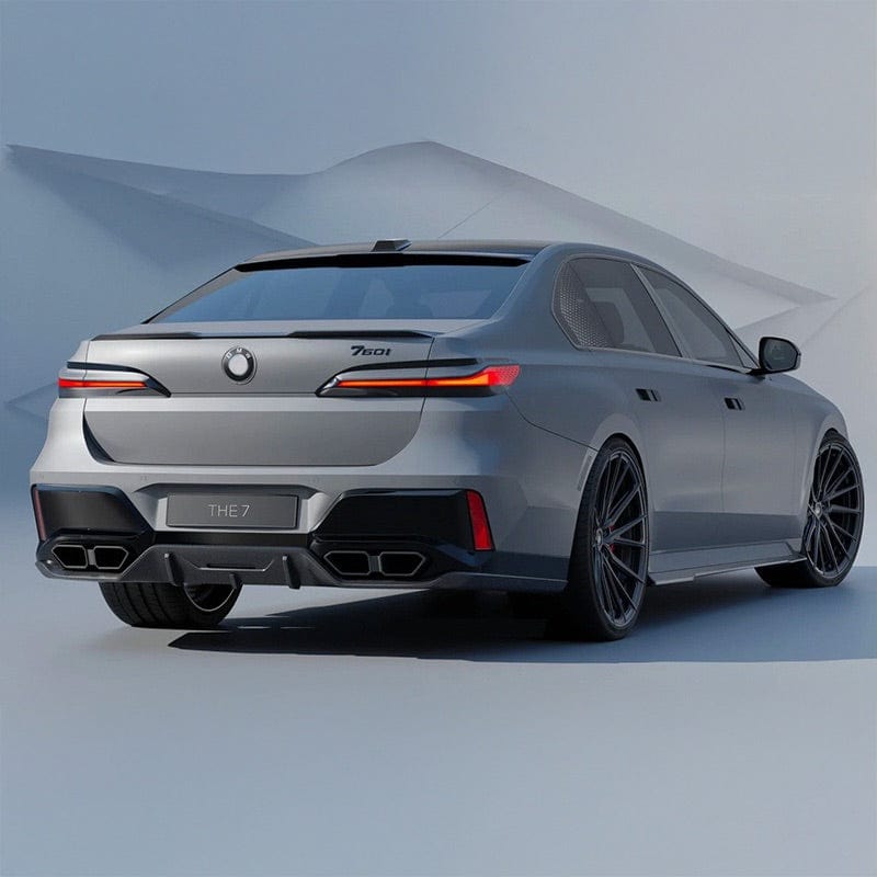 BMW 7 Series (G70) Renegade Design Style Gloss Black Full Body Kit - Twenty Two Tuning Full Styling Kit