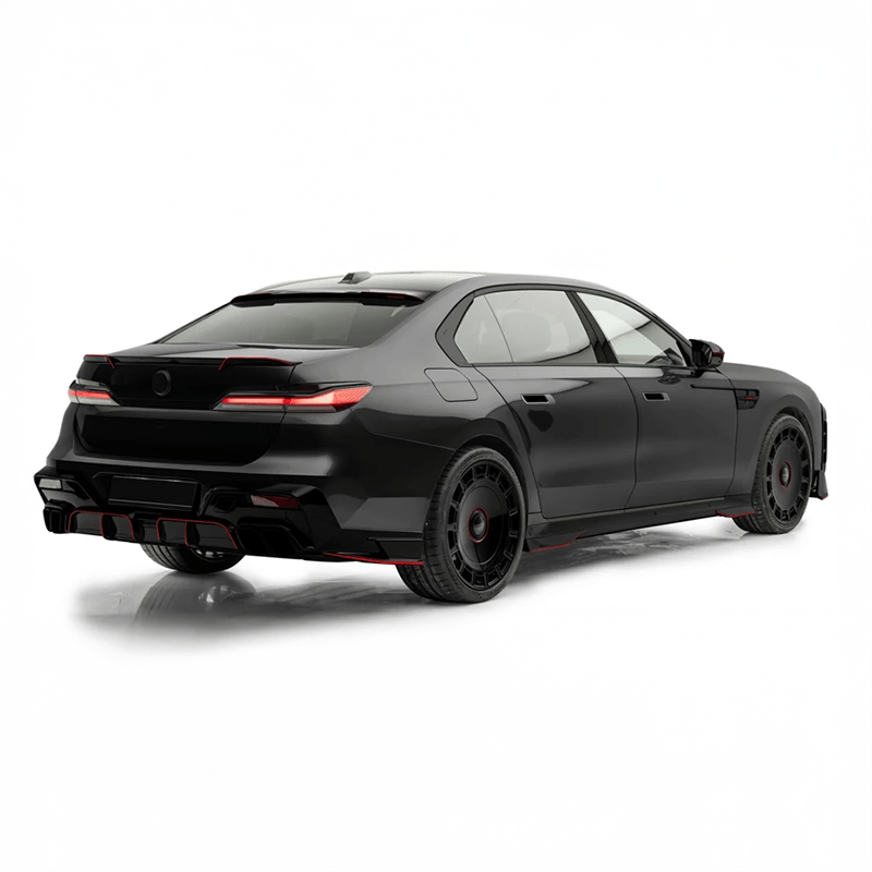 BMW 7 Series/I7 (G70) Mansory Style Carbon Fiber Rear Trunk Spoiler - Twenty Two Tuning Rear Spoiler