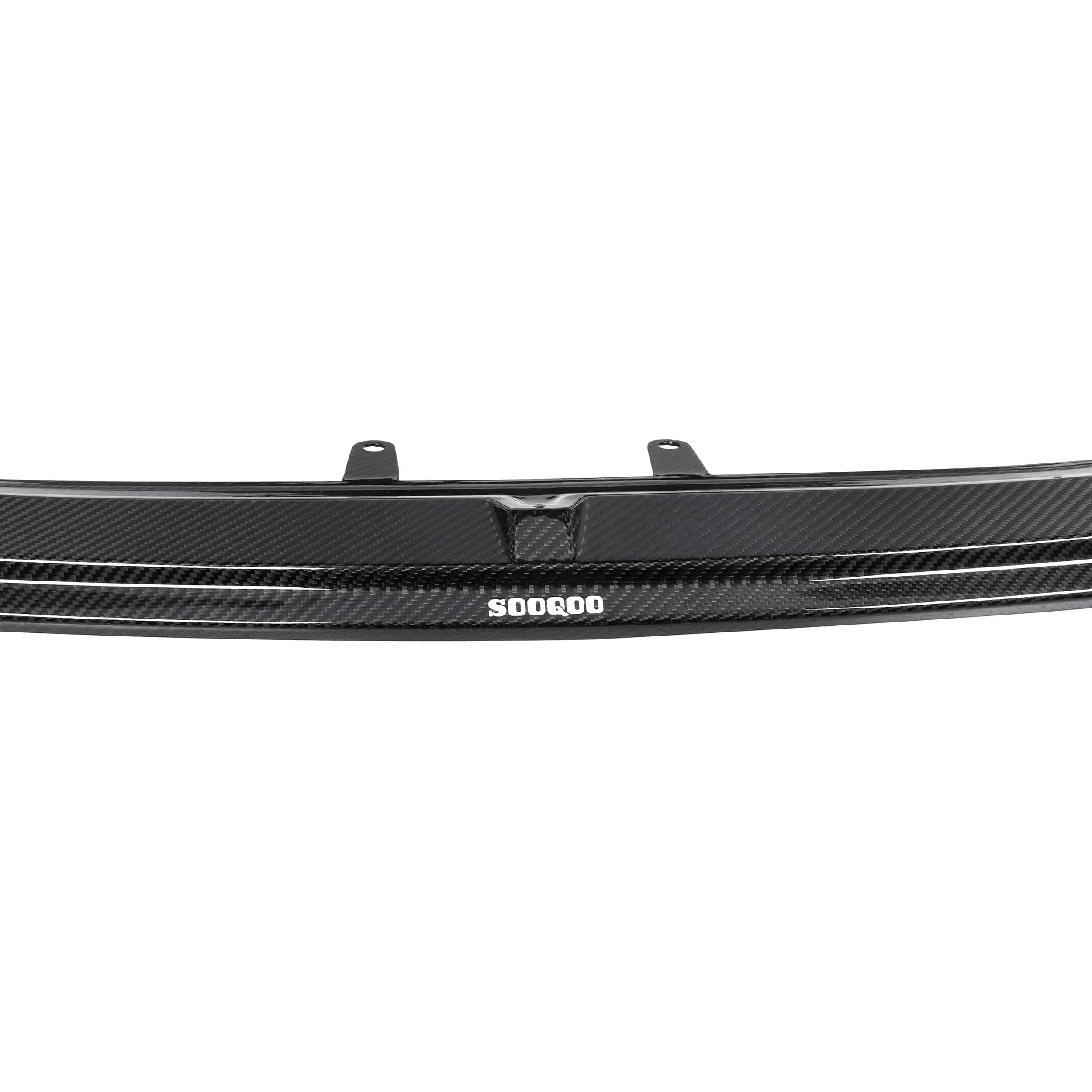 BMW 8 Series (G14/G15/G16) SOOQOO Carbon Fibre Front Lip Spoiler - SOOQOO Front Lip