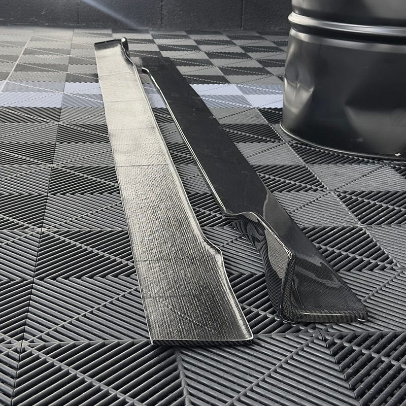 BMW/AUDI Universal Carbon Fibre Side Skirts - Twenty Two Tuning Side Skirts