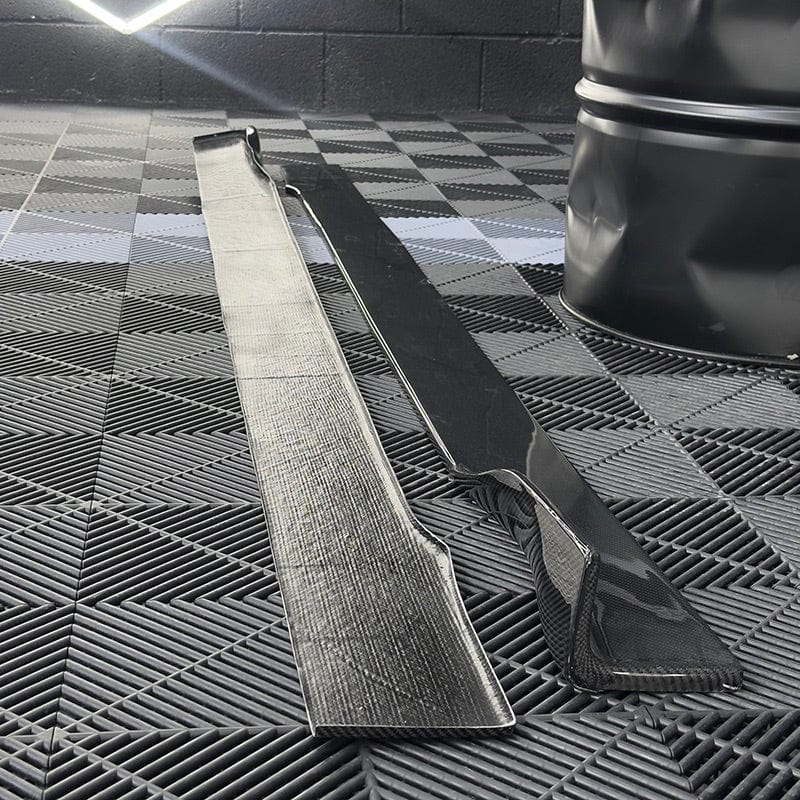 BMW/AUDI Universal Carbon Fibre Side Skirts - Twenty Two Tuning Side Skirts