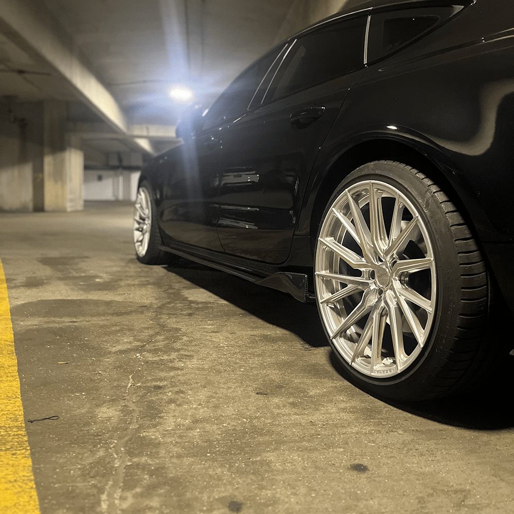 BMW/AUDI Universal Carbon Fibre Side Skirts - Twenty Two Tuning Side Skirts