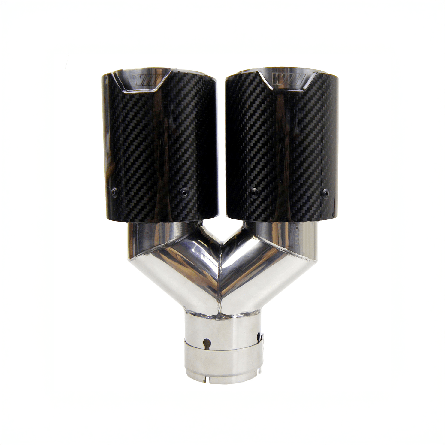 BMW Dual M Performance Style OEM Carbon Fibre Exhaust Tips - Twenty Two Tuning Exhaust Tips