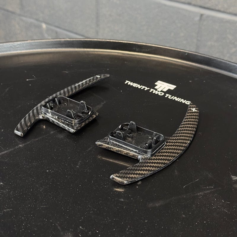 BMW G Series Replacement Carbon Fibre Paddle Shifters - Twenty Two Tuning Interior Parts & Accessories