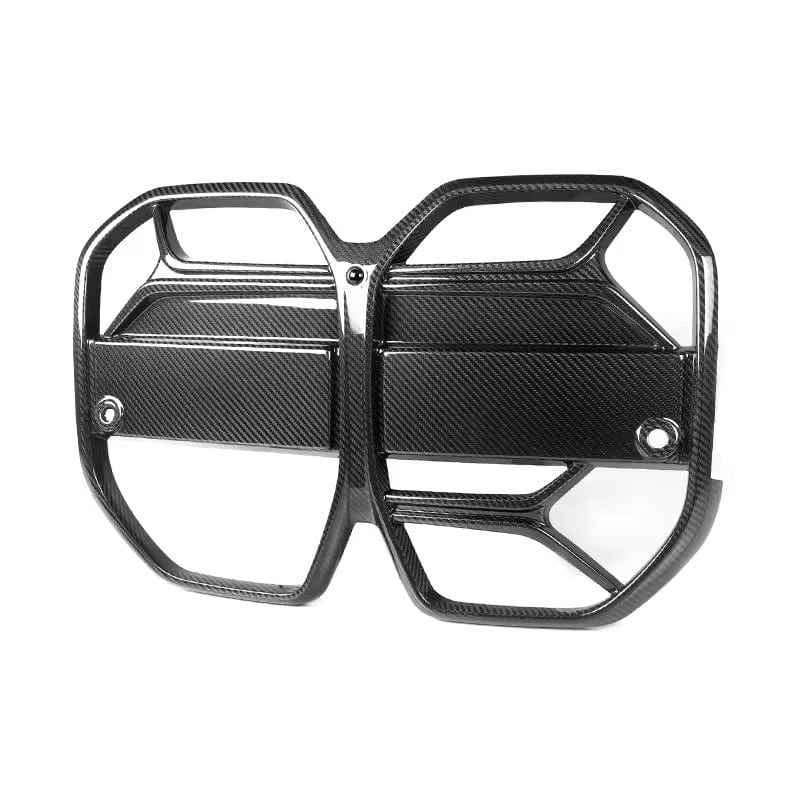 BMW I4/I4 M50 (G26) CSL Style Carbon Fibre Front Grille - Twenty Two Tuning Front Grille