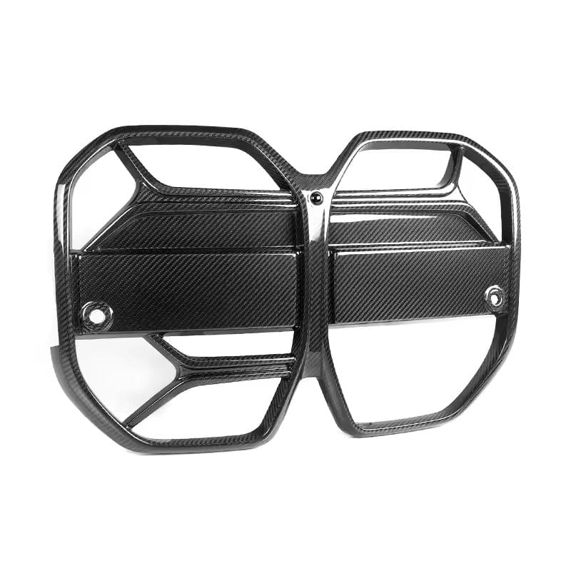 BMW I4/I4 M50 (G26) CSL Style Carbon Fibre Front Grille - Twenty Two Tuning Front Grille