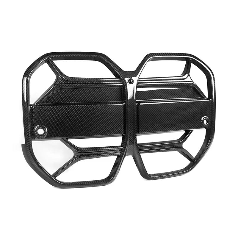 BMW I4/I4 M50 (G26) CSL Style Carbon Fibre Front Grille - Twenty Two Tuning Front Grille