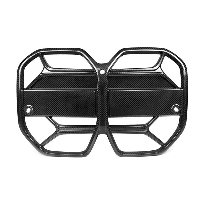 BMW I4/I4 M50 (G26) CSL Style Carbon Fibre Front Grille - Twenty Two Tuning Front Grille
