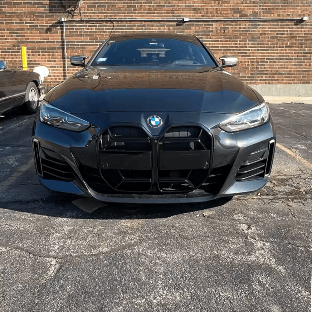 BMW I4/I4 M50 (G26) CSL Style Gloss Black Front Grille - Twenty Two Tuning Front Grille