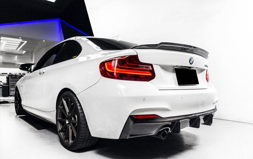 BMW M2 (F87) Exotics Style Carbon Fibre Rear Spoiler - Twenty Two Tuning Rear Spoiler