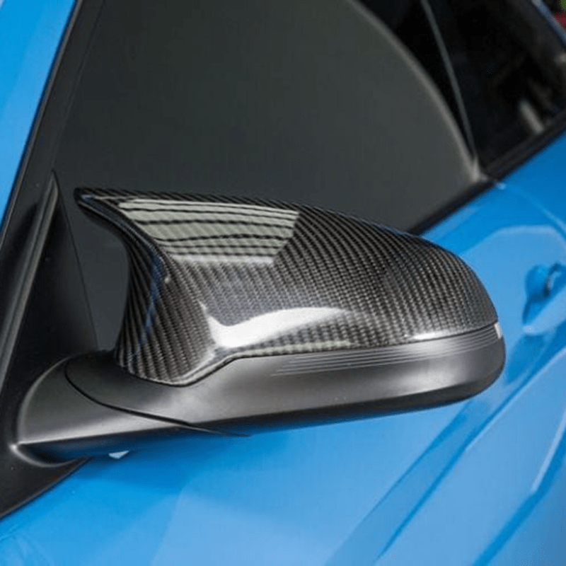 BMW M2 (F87) M Performance Style Carbon Fiber Mirror Covers - Twenty Two Tuning Mirror Covers