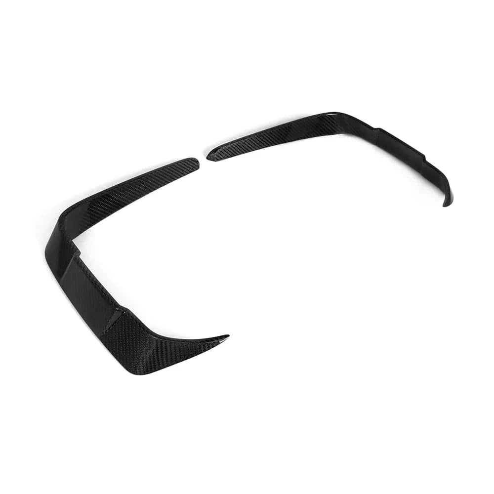 BMW M2 (F87) SOOQOO Carbon Fiber Front Bumper Canards - SOOQOO Official Front Canards/Bumper Inserts