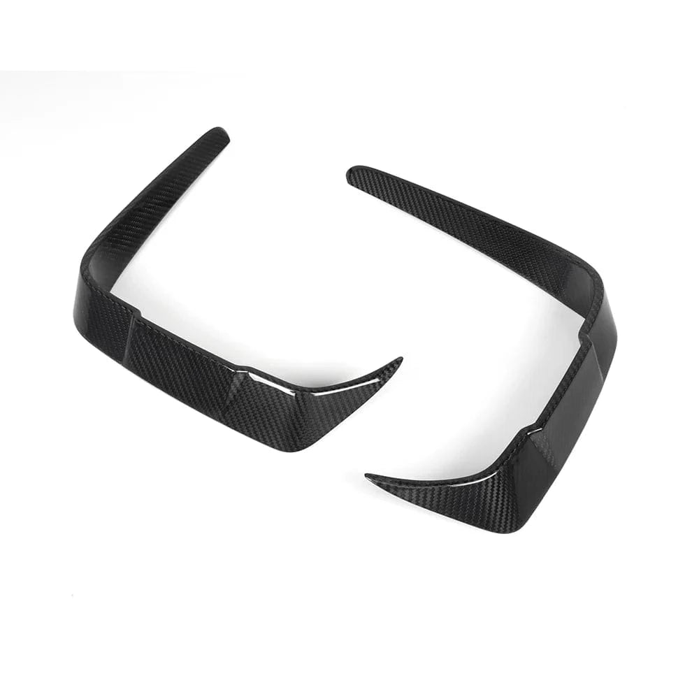 BMW M2 (F87) SOOQOO Carbon Fiber Front Bumper Canards - SOOQOO Official Front Canards/Bumper Inserts