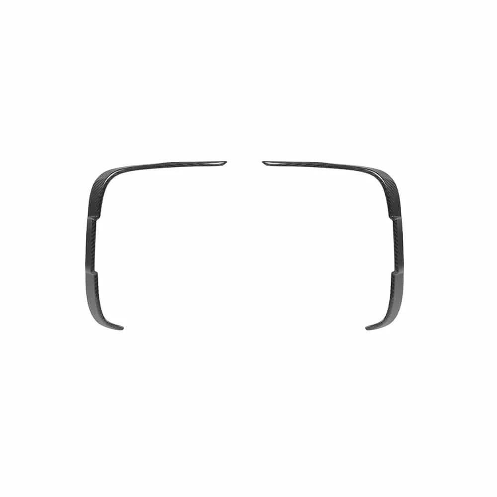 BMW M2 (F87) SOOQOO Carbon Fiber Rear Bumper Vent Surround - SOOQOO Official Rear Canards