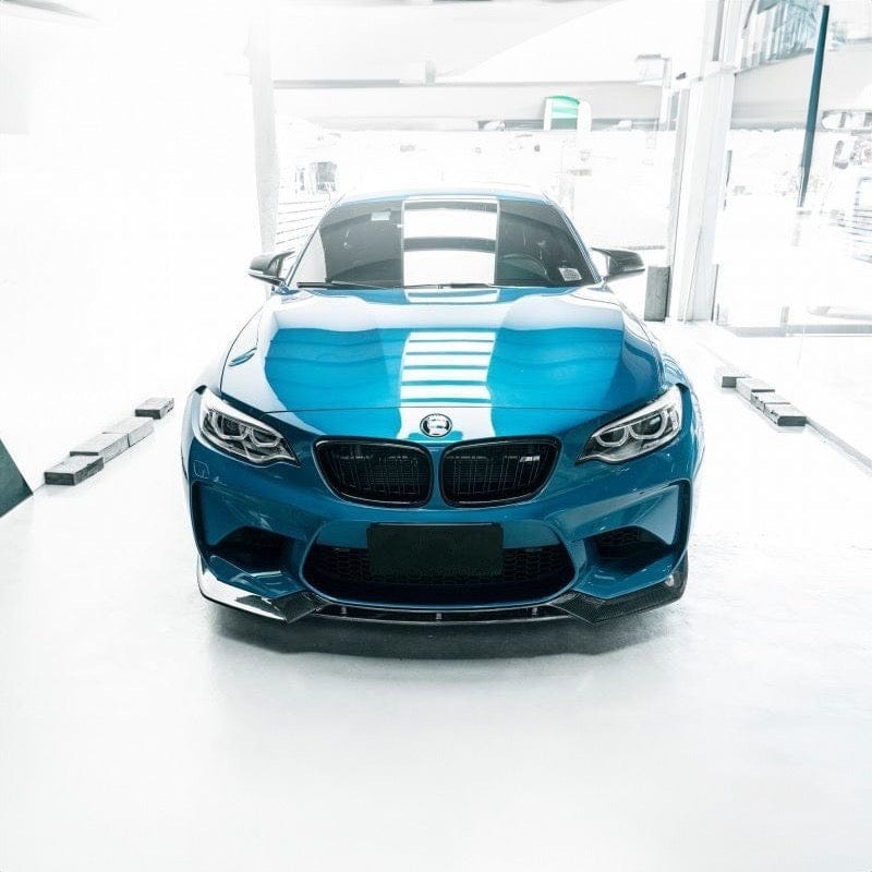 BMW M2 (F87) Vorsteiner Style Carbon Fibre Front Lip - Twenty Two Tuning Front Lip