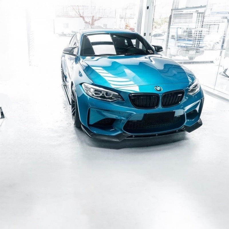 BMW M2 (F87) Vorsteiner Style Carbon Fibre Front Lip - Twenty Two Tuning Front Lip