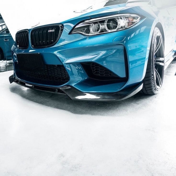 BMW M2 (F87) Vorsteiner Style Carbon Fibre Front Lip - Twenty Two Tuning Front Lip